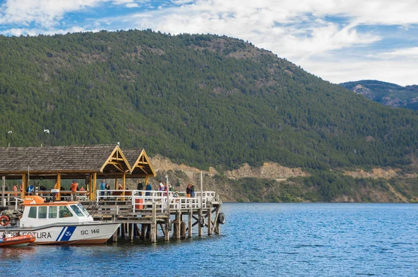 Stadsbild utsikt över San Martin de Los Andes, Patagonia, Argentina. — Stockfoto