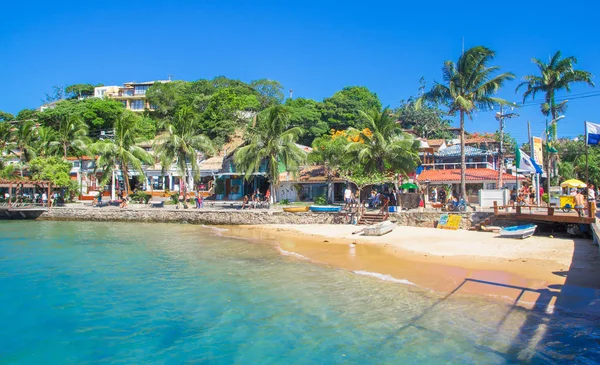 Buzios, Brazilië-24 februari 2018: Tucuns Beach in Buzios City, Rio de Janeiro — Stockfoto