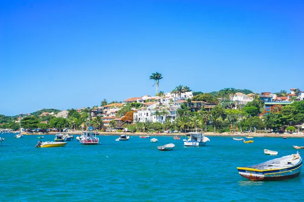 Buzios, Brasil - 24 de febrero de 2018: Playa de Tucuns en la ciudad de Buzios, Río de Janeiro — Foto de Stock