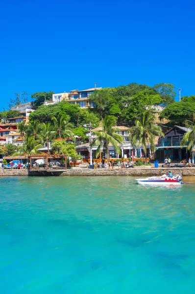 Buzios, Brasilien-februari 24, 2018: Tucuns Beach i Buzios City, Rio de Janeiro — Stockfoto