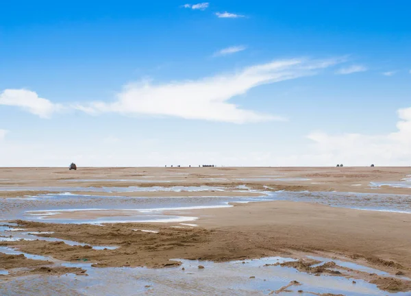 Salar de Uyuni, η μεγαλύτερη αλυκή στον κόσμο επίπεδη περιοχή, Altiplano, Βολιβία, Νότια Αμερική. — Φωτογραφία Αρχείου