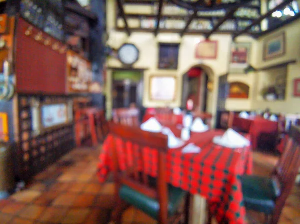 Blur kávézóban vagy absztrakt bokeh könnyű kép háttérrel rendelkező kávézó-étterem. Montázs termék bemutatás vagy tervezés kulcsfontosságú vizuális elrendezés — Stock Fotó