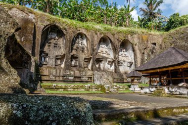 Gunung Kawi, antik tapınak ve Tampaksiring, Bali, Endonezya mezar kompleksi