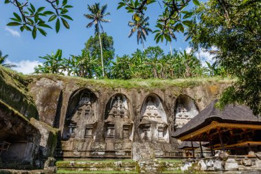 Gunung Kawi, antik tapınak ve Tampaksiring, Bali, Endonezya mezar kompleksi