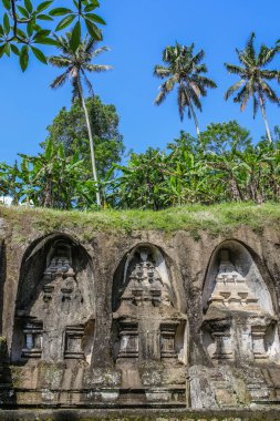 Gunung Kawi, antik tapınak ve Tampaksiring, Bali, Endonezya mezar kompleksi