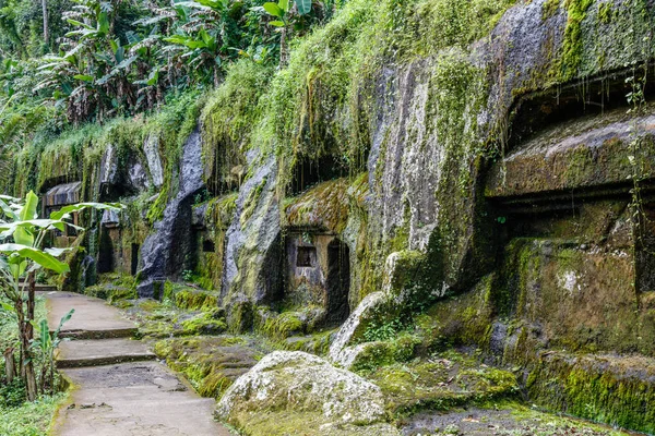 Gunung Kawi, antik tapınak ve Tampaksiring, Bali, Endonezya mezar kompleksi