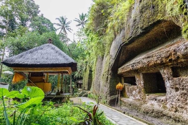Gunung Kawi Antico Tempio Complesso Funerario Tampaksiring Bali Indonesia — Foto Stock