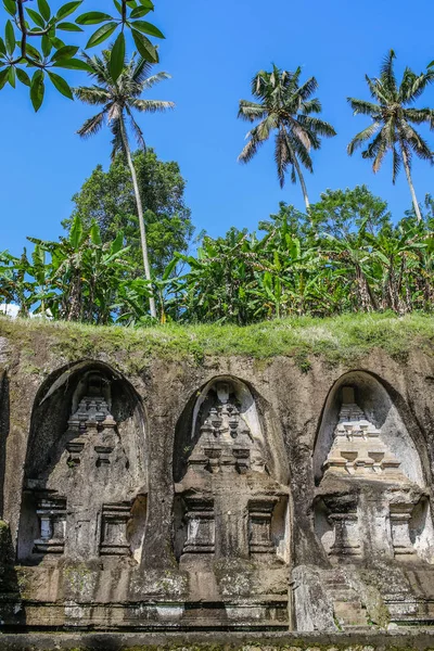 Gunung Kawi Antico Tempio Complesso Funerario Tampaksiring Bali Indonesia — Foto Stock