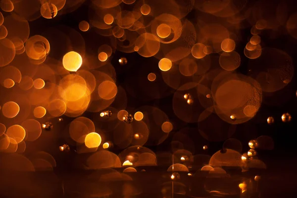 Résumé Noël Lumière Bokeh Avec Fond Scintillant — Photo