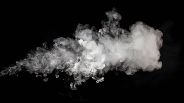 暗い背景での抽象的な煙 — ストック写真