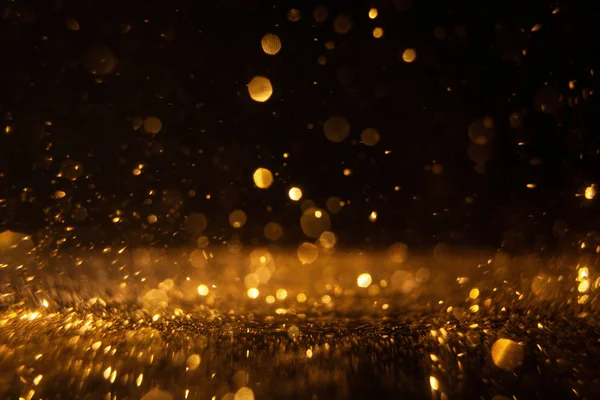 Noellerin soyut ve ışıltılı arka planlı bokeh ışığı .