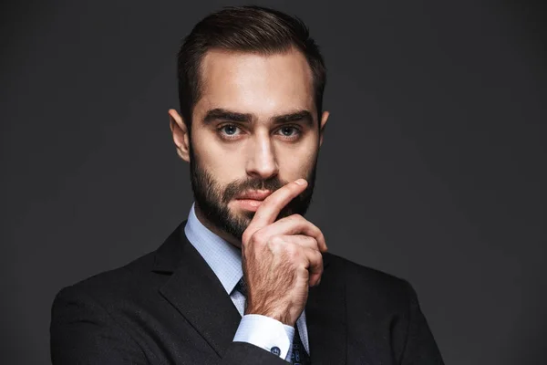 Portrait of a confident handsome businessman — Stock Photo, Image