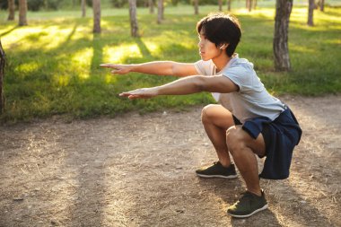 Emin genç Asya atlet