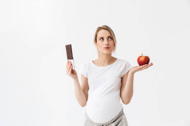 Güzel karıştı hamile kadın seçimi