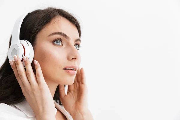 Close up of a beautiful young woman — Stock Photo, Image