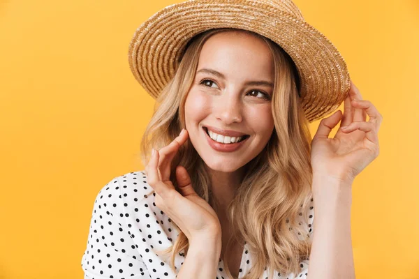 Portrait of a lovely young blonde girl — Stock Photo, Image