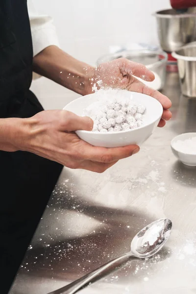 Cropped photo of a handsome young cook chef — Stock Photo, Image