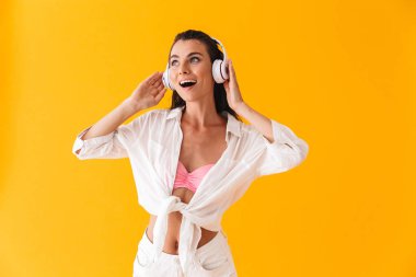 Çekici neşeli genç kız