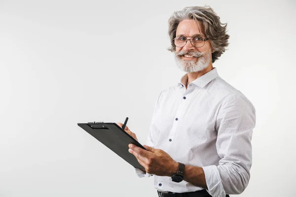 Portrait of a handsome mature businessman — Stock Photo, Image