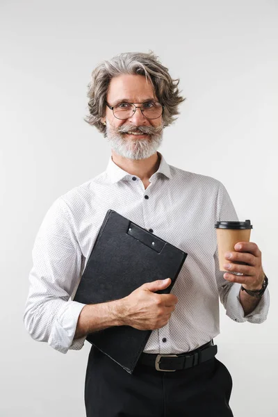 Portrait of a handsome mature businessman — Stock Photo, Image