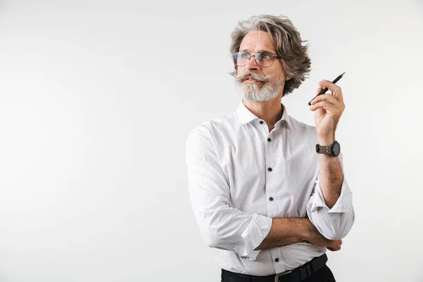 Portrait of a handsome mature businessman — Stock Photo, Image