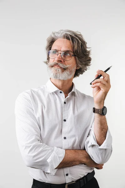 Portrait of a handsome mature businessman — Stock Photo, Image