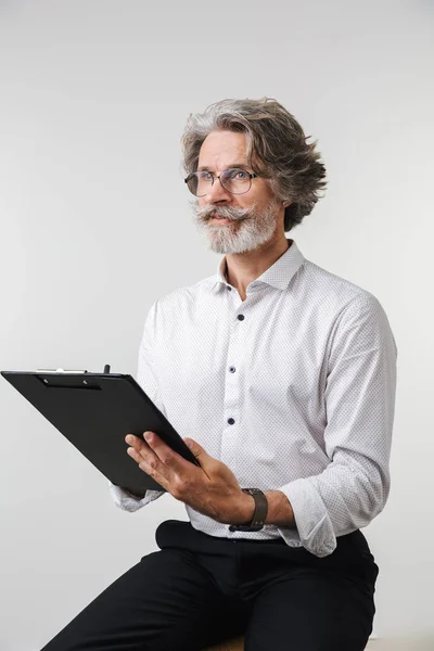 Portrait of a handsome mature businessman — Stock Photo, Image