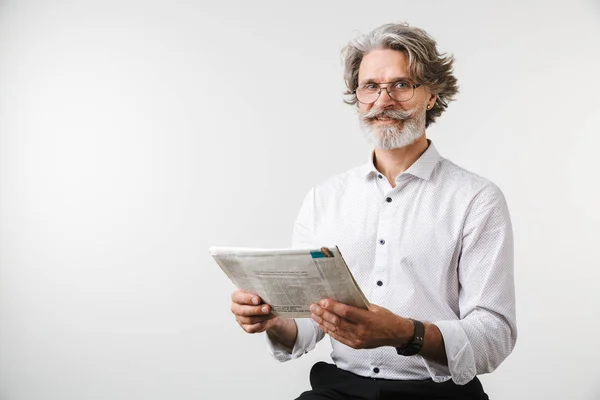 Portrait of a handsome mature businessman — Stock Photo, Image