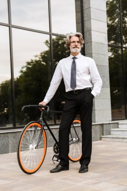 Yakışıklı, kendine güvenen, sakallı, takım elbiseli adam.