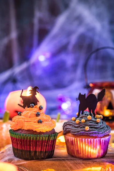 Gruseliges Essen Halloween — Stockfoto