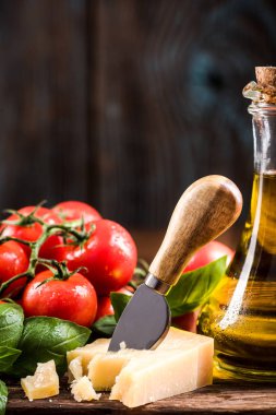 İtalyan basit gıda, spagetti makarna.