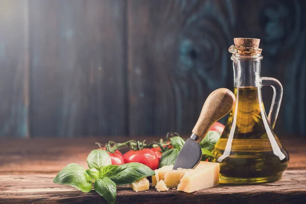 İtalyan basit gıda, spagetti makarna.