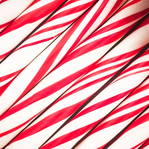 Peppermint Candy Cane Christmas Sweet Food — Stock Photo, Image