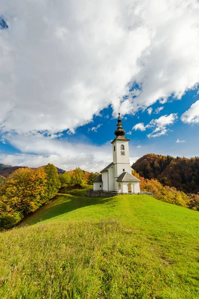 Capilla Marko Bajo Danje Eslovenia — Foto de Stock