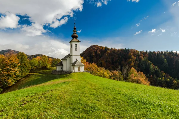 Capilla Marko Bajo Danje Eslovenia — Foto de Stock