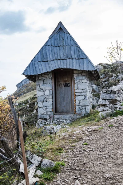 Lukomir Távoli Faluban Boszniában — Stock Fotó