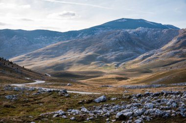 Kırsal Bosna'da güzel kırsal ve bozulmamış doğası.