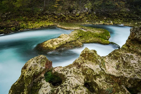 Majestuosa Cascada Strbacki Buk Río Una Bosnia — Foto de Stock