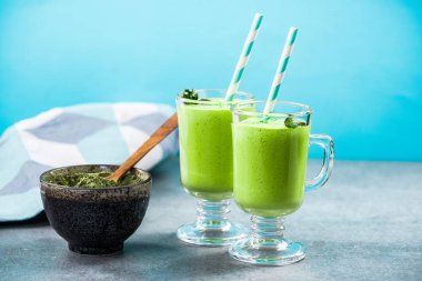 Matcha yeşil çay milkshake, alternatif Diyet