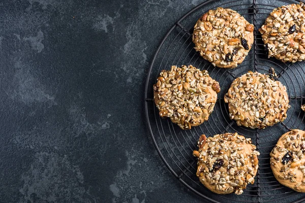 Biscoitos de dieta saudável caseiro — Fotografia de Stock