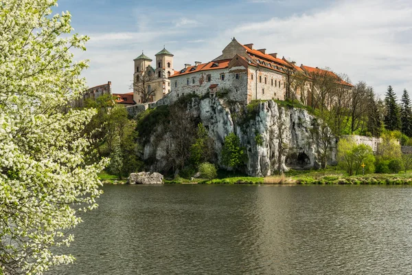 Μοναστήρι βενεδελίνης, Μονή στο Tyniec κοντά στην Κρακοβία, Πολωνία. — Φωτογραφία Αρχείου