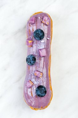 Beyaz Mermer Dekore Artisan Fransız Eclair