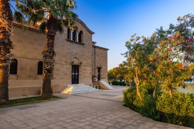 Faliraki'deki Aziz Nectarios Ortodoks Kilisesi, Yunanistan, Rhodos Isla