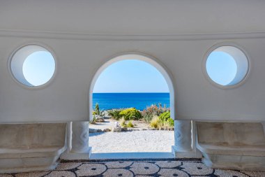 Deniz Manzaralı Kalithea Springs Therme Güzel Kemer, Rodos, Gre