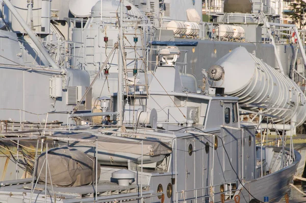 Navios Marinha Porto — Fotografia de Stock