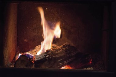 Ev ahşap Isıtma şömine