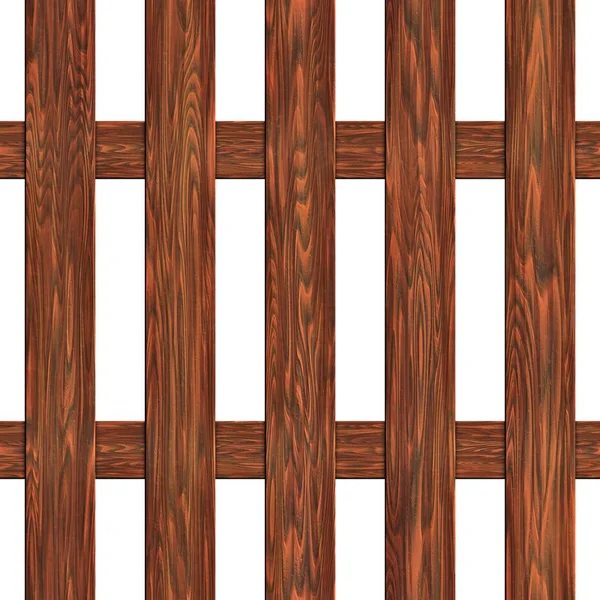 Ein Zaun aus Brettern nahtlose Textur — Stockfoto
