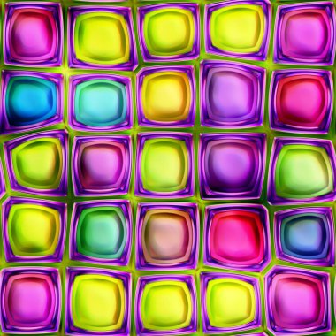 Renkli parlak soyutlama mozaiğinin kusursuz dokusu