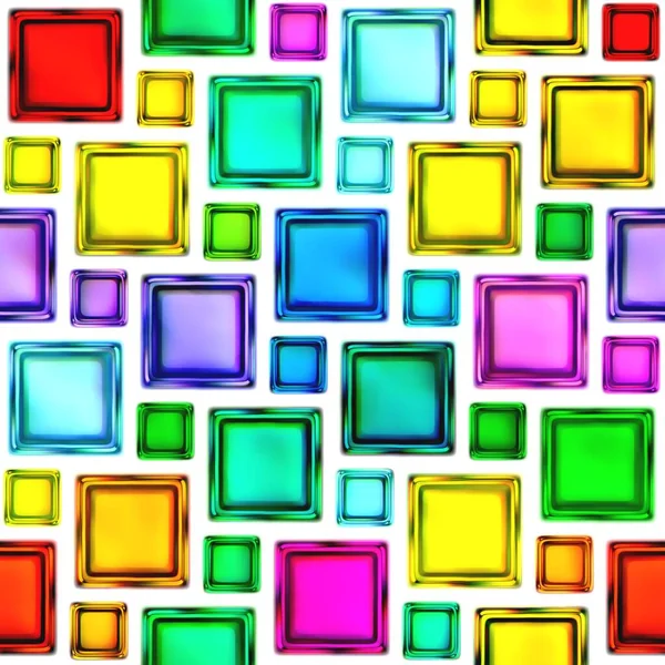 Naadloze Textuur Van Kleurrijke Heldere Abstractie Patroon Mozaïek Illustratie — Stockfoto