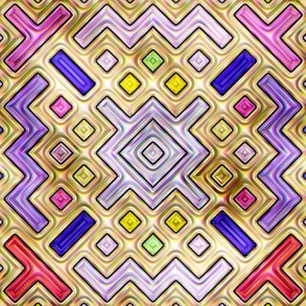 Płynna Faktura Abstrakcyjnych Jaskrawo Błyszczących Kolorowych Geometrycznych Kształtów — Zdjęcie stockowe